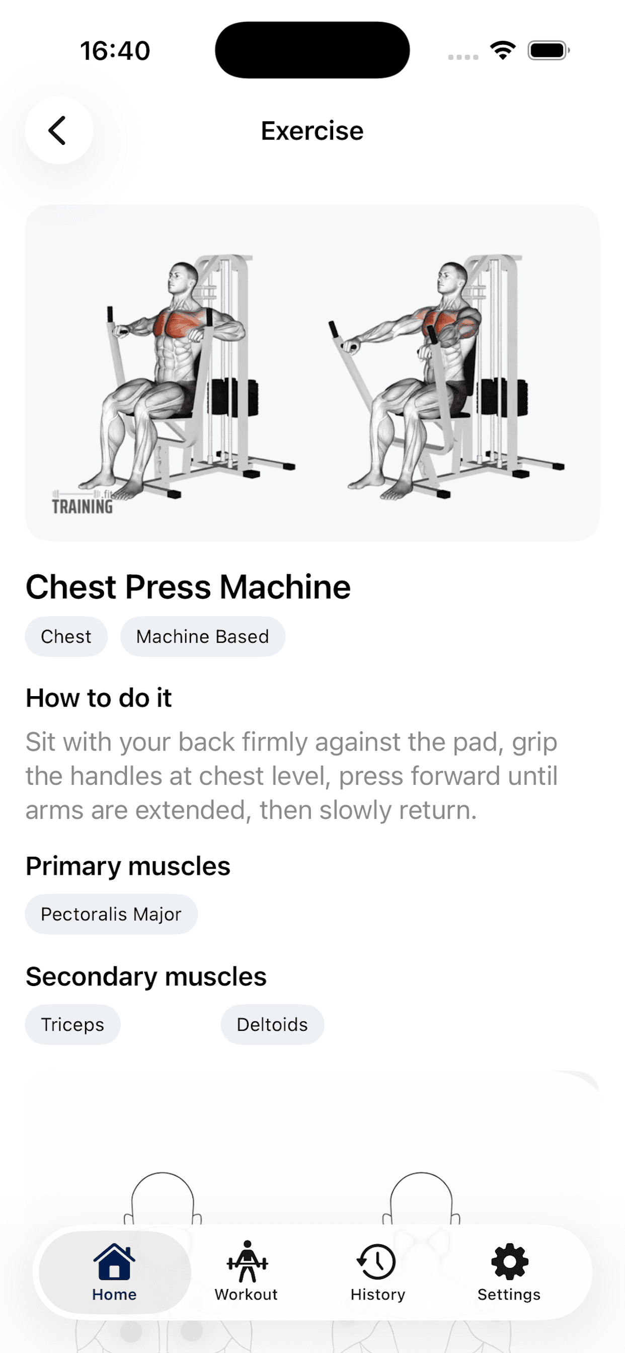 Planner and settings